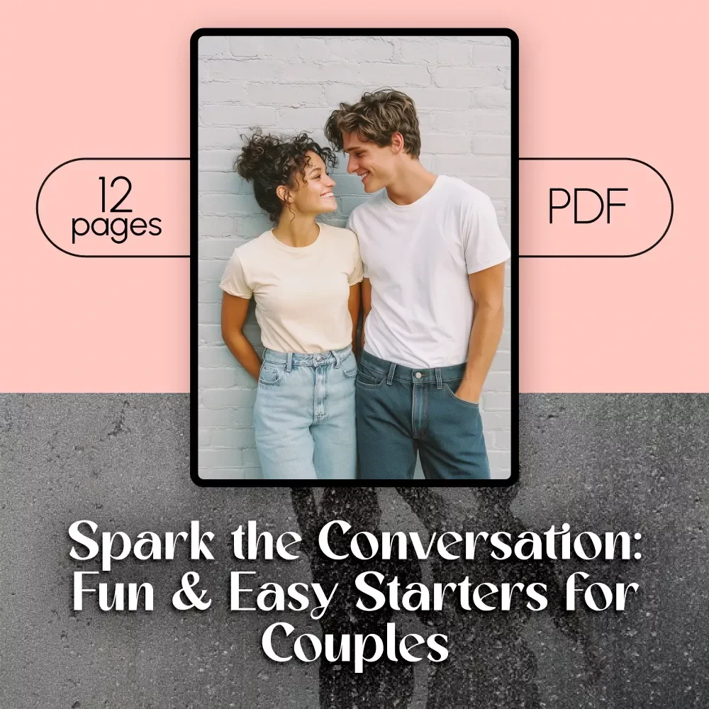 Spark the Conversation: Fun & Easy Starters for Couples | Digital Guide with Conversation Starters for Couples, Creative Prompts, & Relationship Connection
