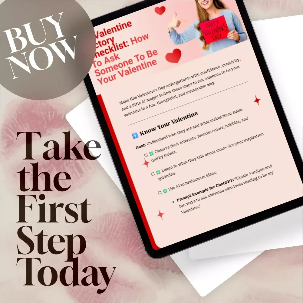 Valentine Victory Checklist: How to Ask Someone to Be Your Valentine – Fun, Creative, and Memorable Ways to Pop the Question