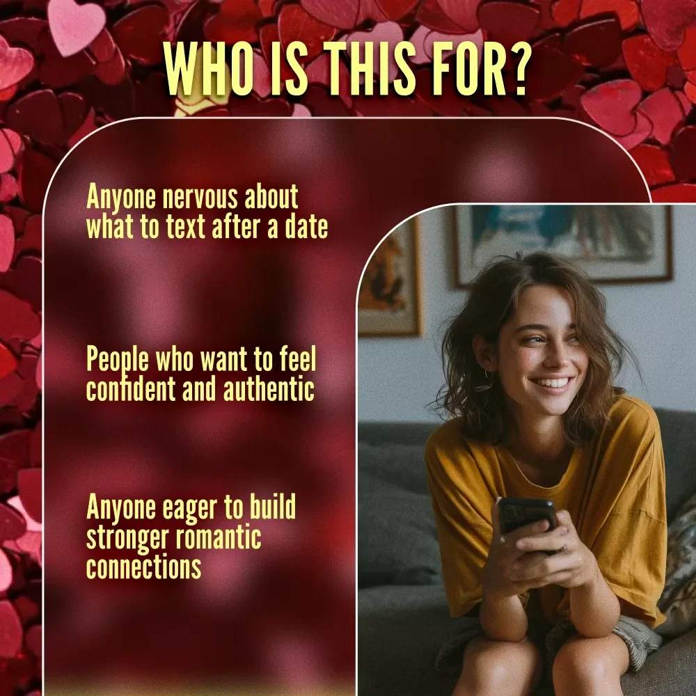 What to Text a Guy After the First Date Checklist | Digital Download Guide for Women | eBook for Confidence in Dating & First Date Text Ideas