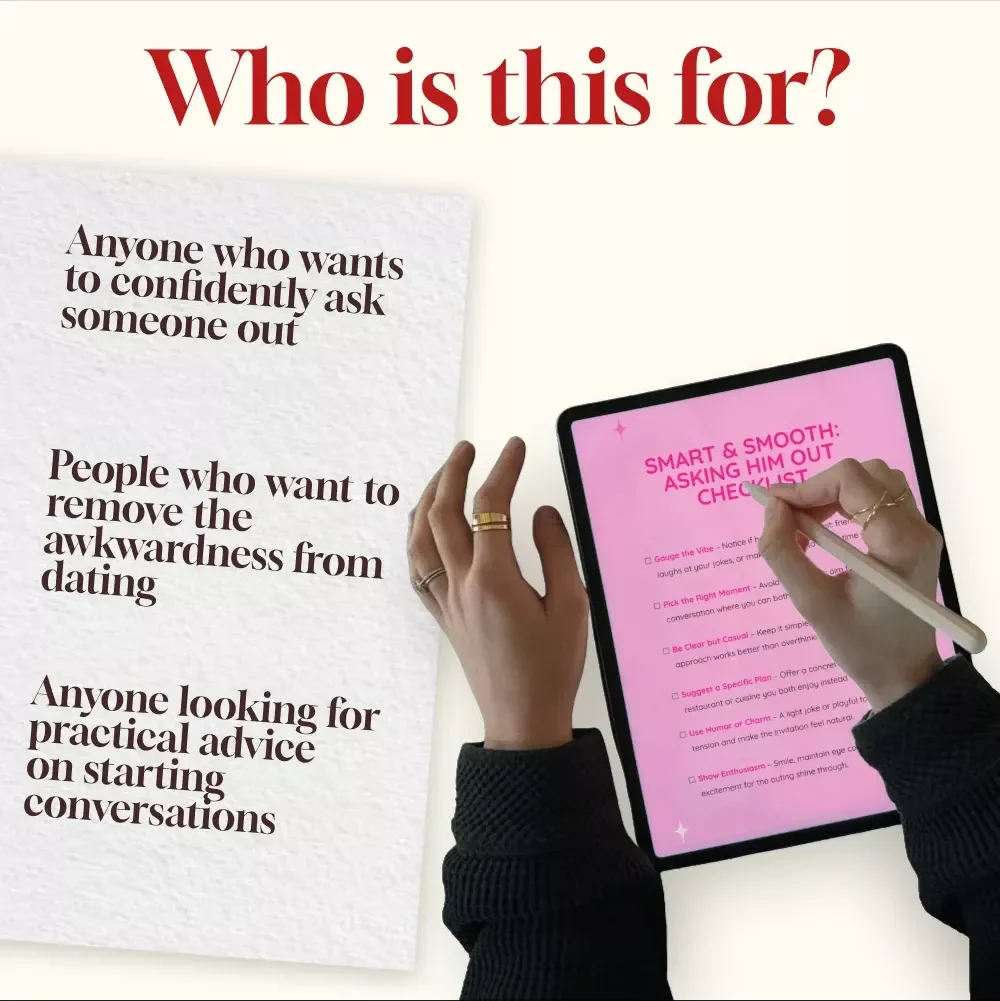 Smart & Smooth: Asking Him Out Checklist - How to Intelligently Ask a Man Out to Dinner