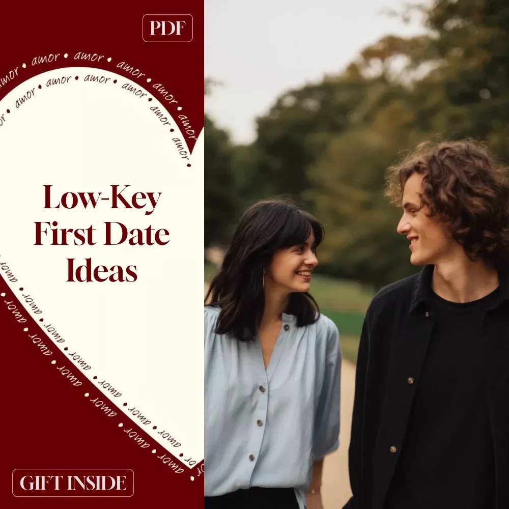 Low-Key First Date Ideas: The Ultimate Checklist for Effortless Fun | Digital Download Guide for Simple & Creative Date Planning