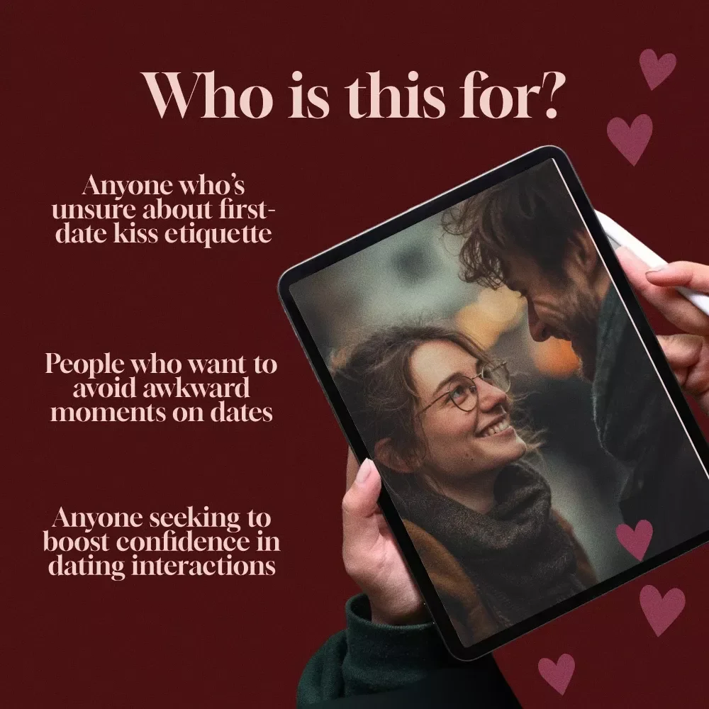 The First-Date Kiss Dilemma: A Simple Guide to Making the Right Move – Your Ultimate eBook for Navigating First-Date Kisses