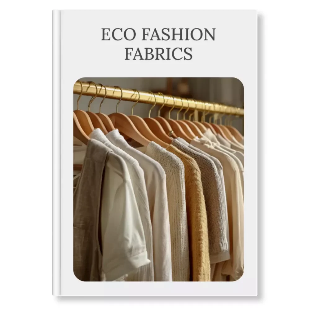 Eco-Friendly Fabrics Guide: What to Buy & Avoid | Eco Fashion Fabrics Digital Download | Sustainable Shopping eBook & Checklist for Conscious Consumers