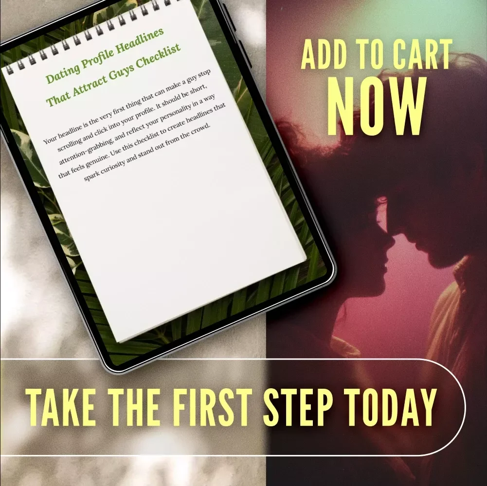 Dating Profile Headlines That Attract Guys Checklist | Digital Download Guide for Catchy Online Dating Headlines, Flirty & Fun Profile Ideas, and Attention-Grabbing Dating Profile Headlines to Attract Guys