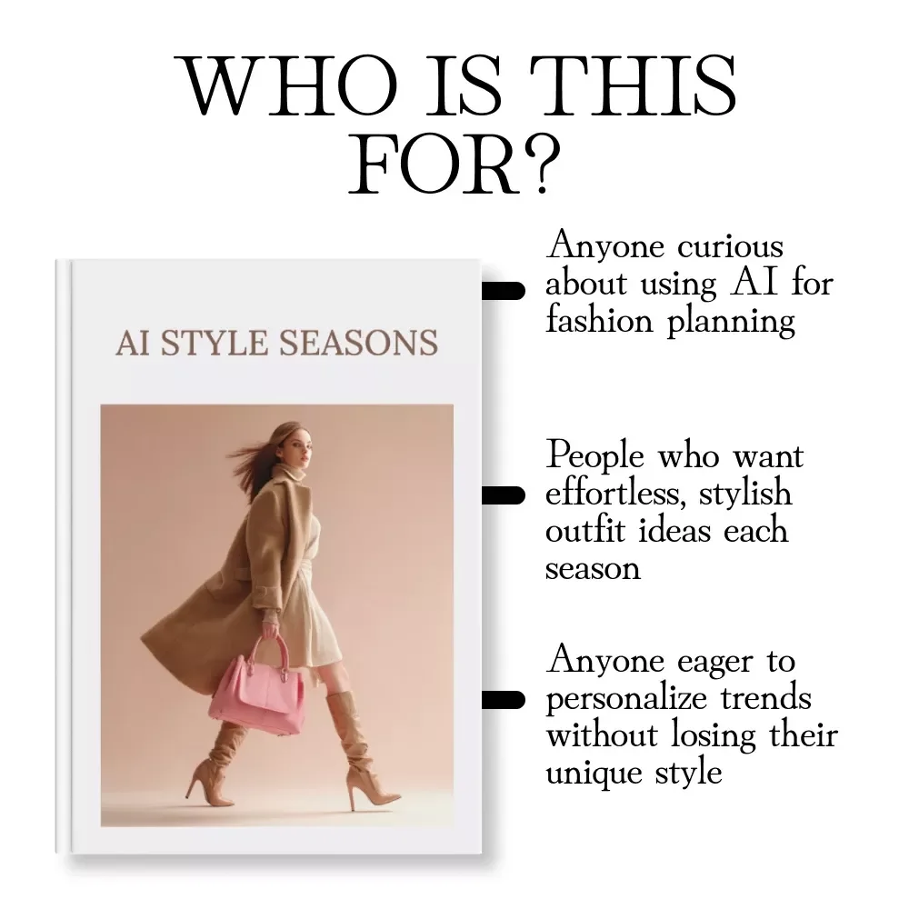 AI Style Seasons | How To Use AI For Seasonal Outfit Planning | Fashion eBook & Digital Download Guide