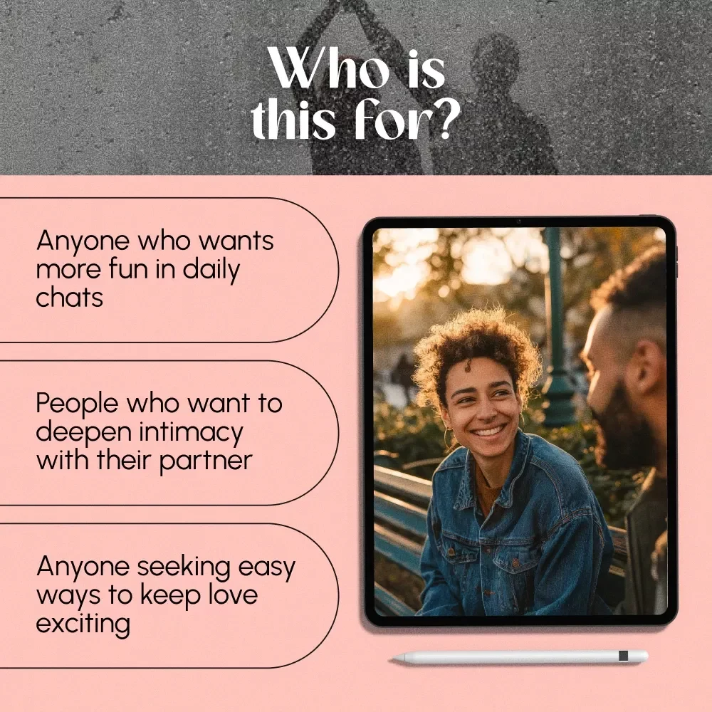 Spark the Conversation: Fun & Easy Starters for Couples | Digital Guide with Conversation Starters for Couples, Creative Prompts, & Relationship Connection