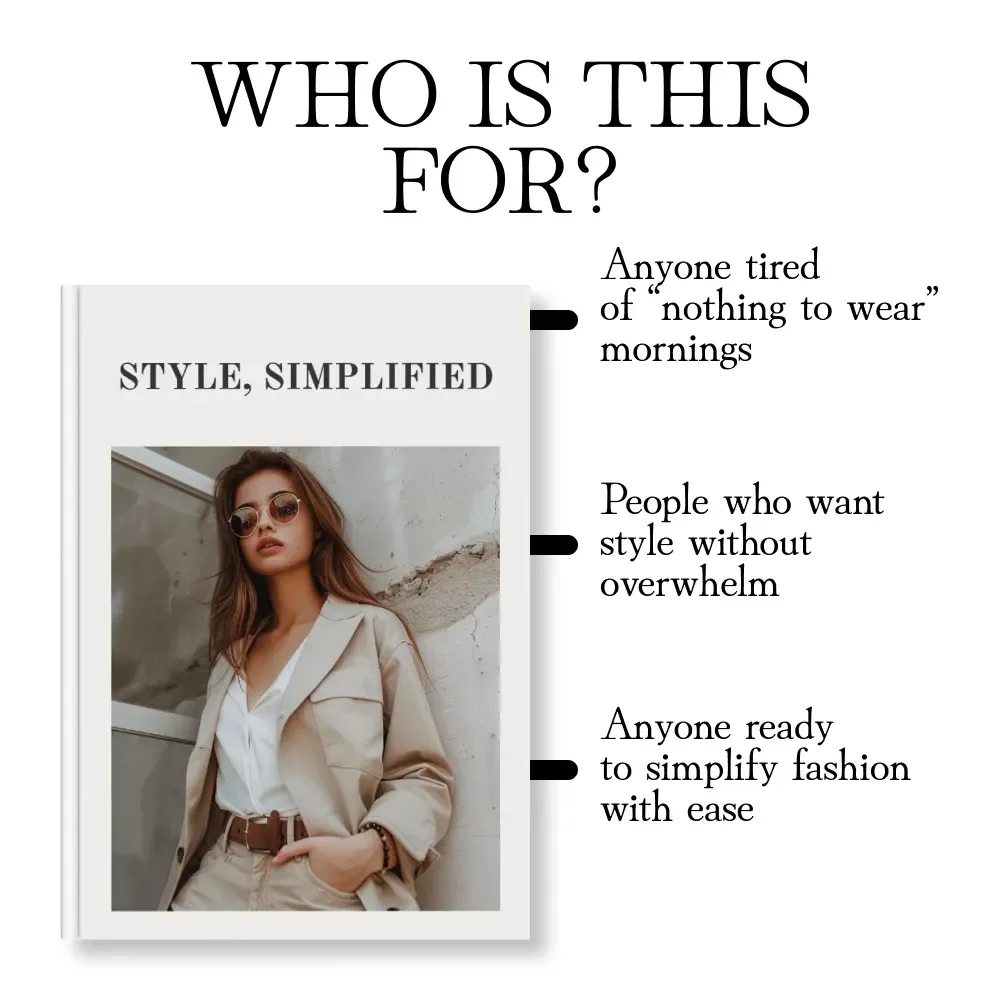 Style, Simplified | Eclectic Minimalism Wardrobe Blueprint Checklist | Digital Download for Closet Editing, Capsule Building & Outfit Formulas