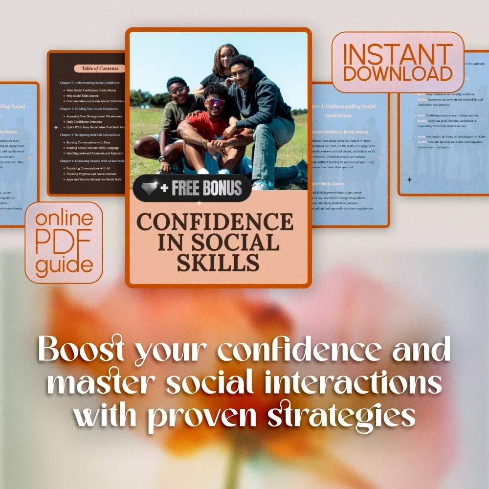 Confidence in Social Skills Guide: Boost Your Confidence & Master Social Interactions