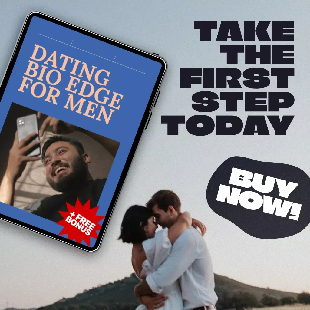 Dating Bio Edge for Men | Guide with Dating Profile Bio Examples Male | Digital Download eBook & Checklist for Winning Online Profiles