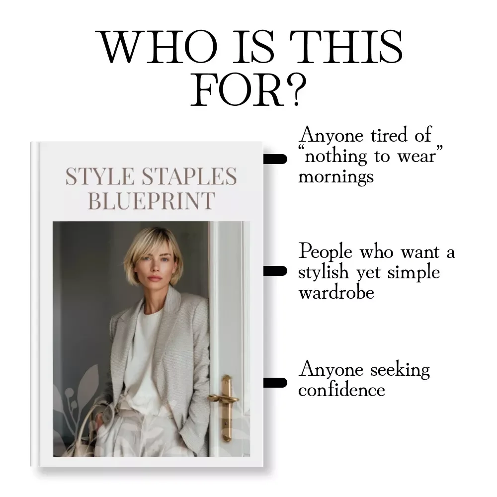 Style Staples Blueprint | Wardrobe Essentials Blueprint for Every Woman | Capsule Closet eBook & Digital Guide