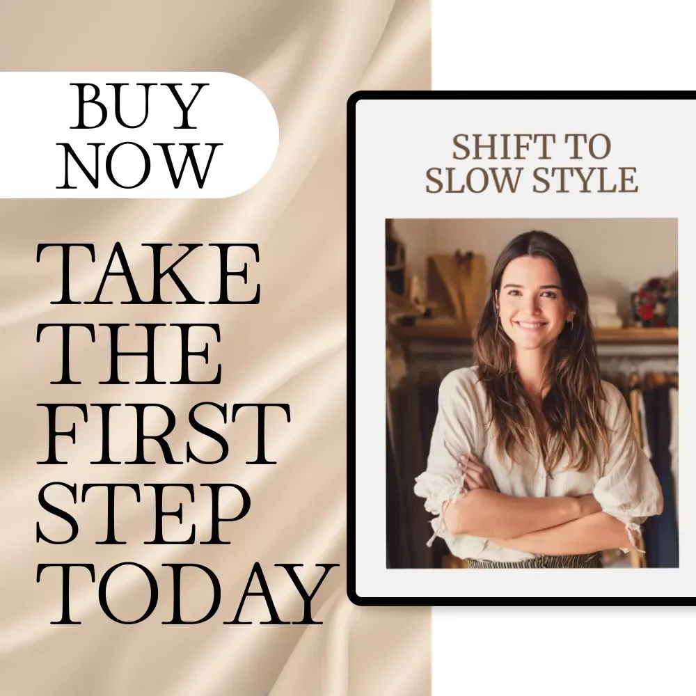 Shift to Slow Style | Printable Checklist for Slow Fashion Mindset Shift: Practical Steps, Wardrobe Audit, Capsule Closet & Sustainable Style Guide