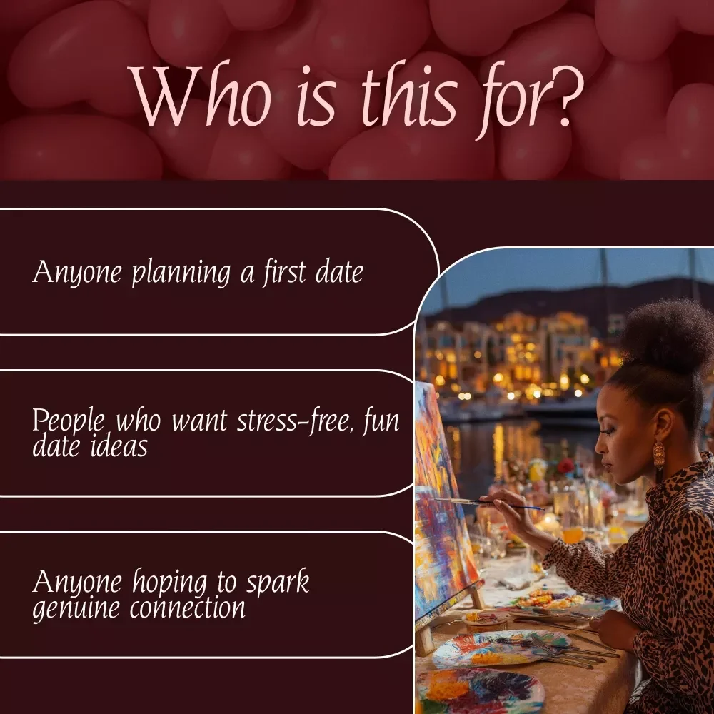 First Date Fun Checklist | Printable Digital Download | Fun First Date Ideas Guide for Couples & Singles | Creative First Date Planning Tips
