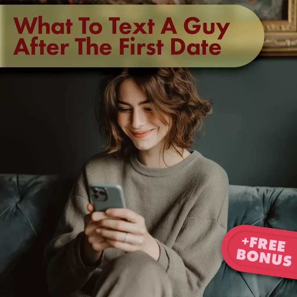 What to Text a Guy After the First Date Checklist | Digital Download Guide for Women | eBook for Confidence in Dating & First Date Text Ideas