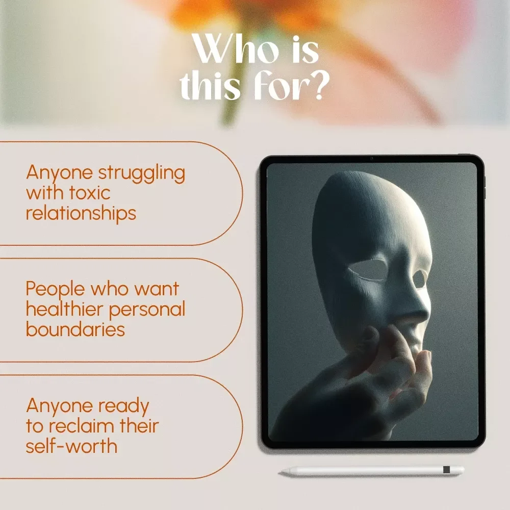 Find Your Strength When Facing a Narcissist | Digital Guide on How to Set Boundaries with a Narcissist, Emotional Healing, Assertiveness Workbook