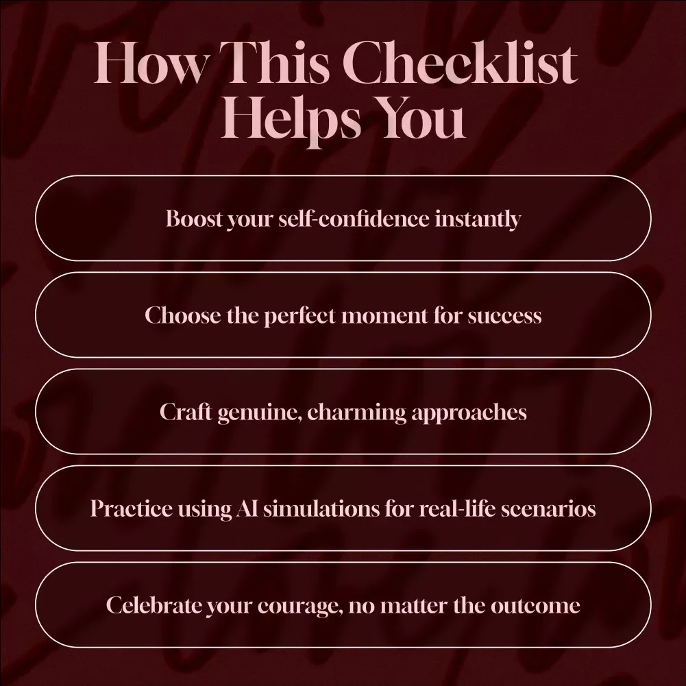 Crush Confidence Checklist: The Ultimate Step-by-Step Guide to Asking Your Crush Out