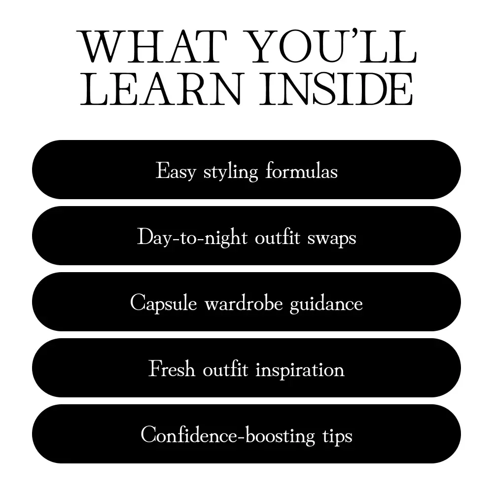 Nightie Layer Magic | Nightie Dress Layering Guide | Digital Styling eBook for Sleepwear to Daywear Outfit Inspiration