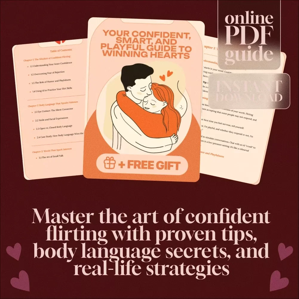 Flirt with Flair: Your Confident, Smart, and Playful Guide to Winning Hearts – How to Flirt Confidently with Body Language, Words, and Real Connections