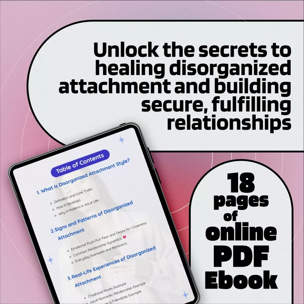 Understanding and Healing Disorganized Attachment Style: A Comprehensive eBook Guide to Overcoming Attachment Challenges