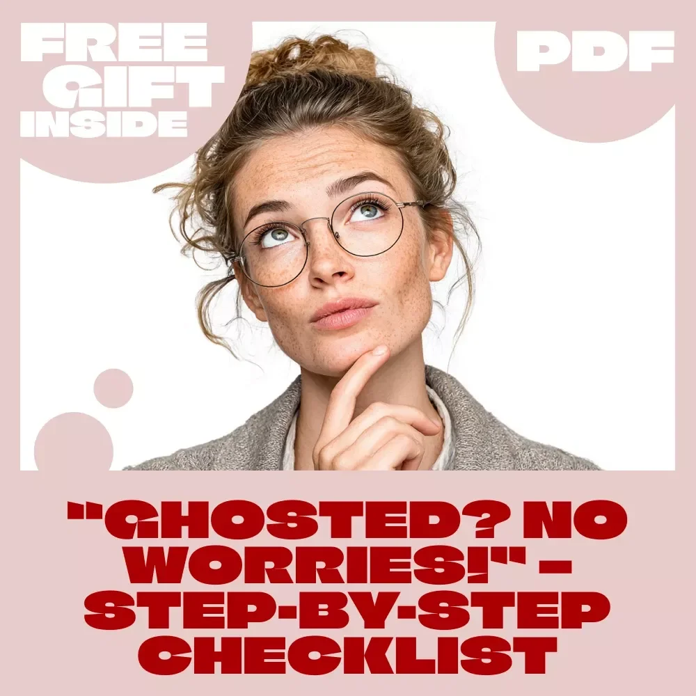 “Ghosted? No Worries!” – Step-by-Step Checklist | Digital Download for Self-Confidence, Dating Clarity & Personal Growth | What to Do If You’re Ghosted Guide