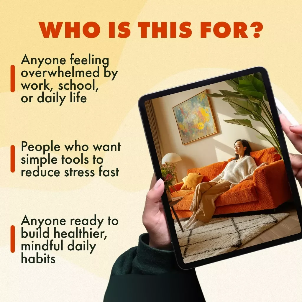 Mindfulness for Stress Relief Guide | Digital Download for Stress Reduction, Mindful Living, and Calm Daily Practices