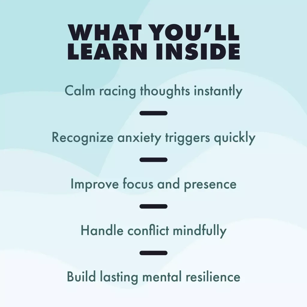 Mindfulness and Anxiety Ebook: Practical Guide to Calm Your Mind, Reduce Stress, and Build Resilience Through Mindfulness Practices for Anxiety Relief
