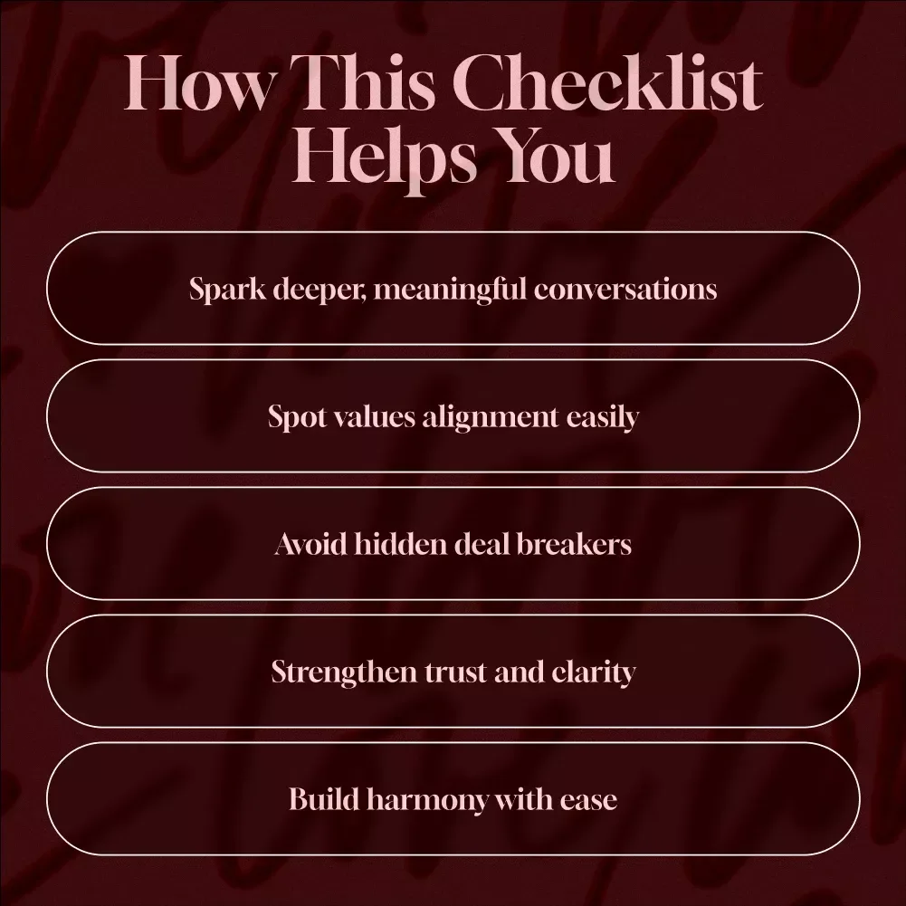 Are We on the Same Page | Life Values Compatibility Checklist | Digital Download eBook & Printable Guide for Relationships, Friendships, and Partnerships