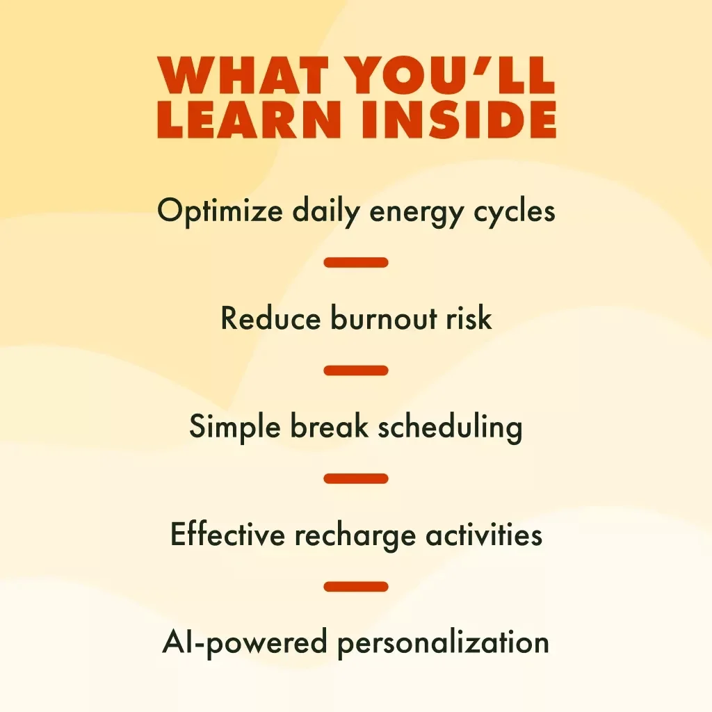 The 90-Minute Workday Grounding Break Plan | Productivity Guide | Workday Grounding Breaks Every 90 Minutes Plan | Digital Download eBook