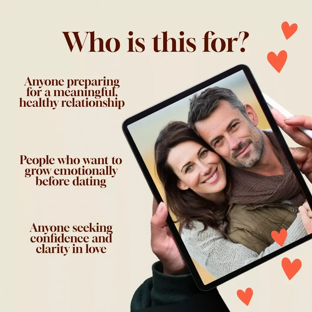 Heart Ready: Your Guide to Preparing for a Healthy Relationship | Self-Awareness, Healing & Communication Skills eBook | How to Be Ready for a Relationship Digital Download