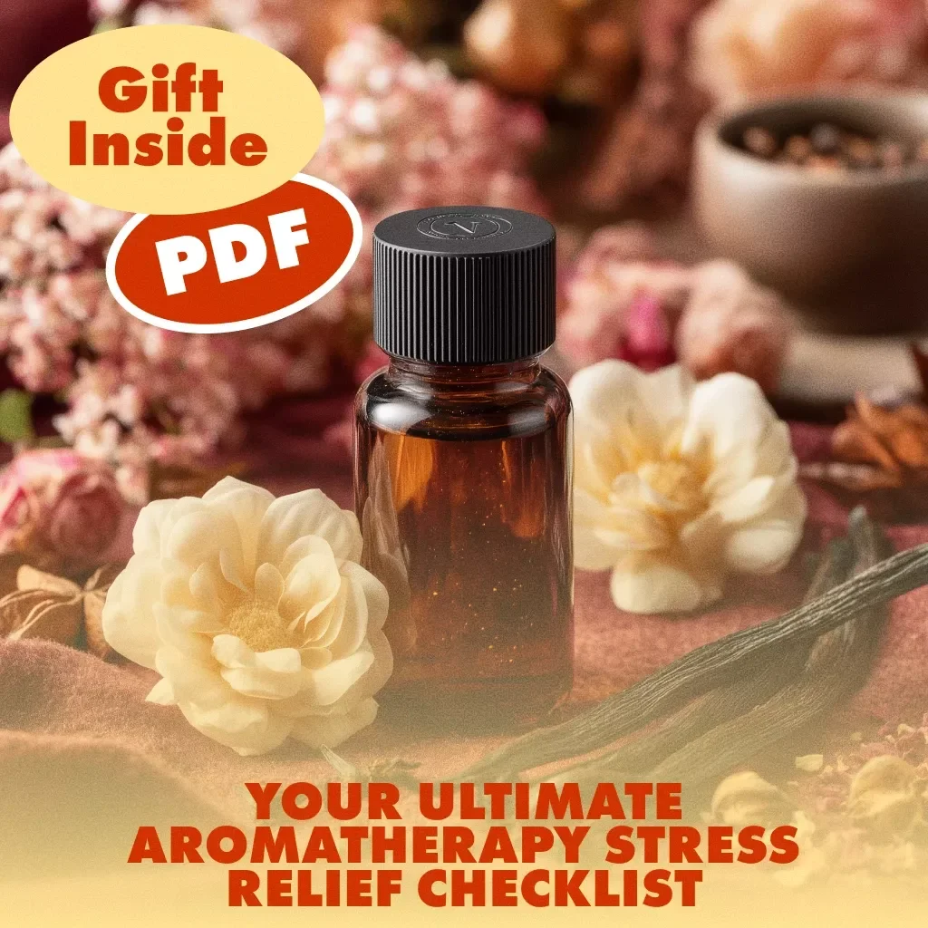 Your Ultimate Aromatherapy Stress Relief Checklist | Printable Digital Download for Relaxation, Essential Oils, and Mindful Living