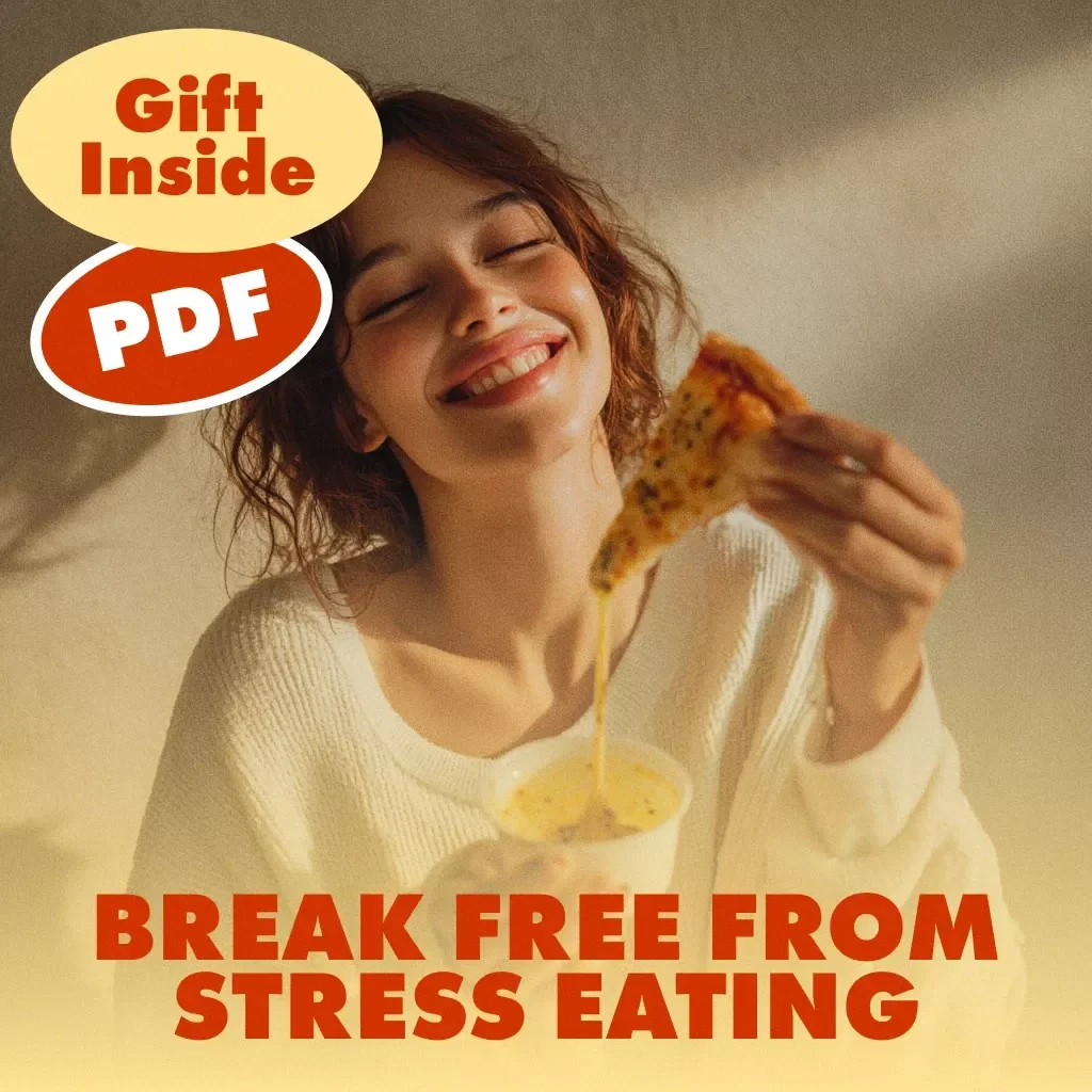 A Grounded Way to Break Free from Stress Eating | Breath & Grounding to Stop Stress Eating Guide | Digital Download eBook for Mindful Eating, Emotional Health & Calm Living