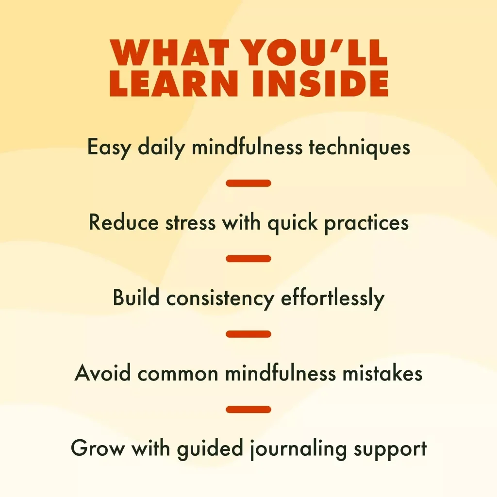 Living Mindfully Every Day | Mindfulness Guide for Beginners | How to Practice Mindfulness Regularly | Digital Download eBook