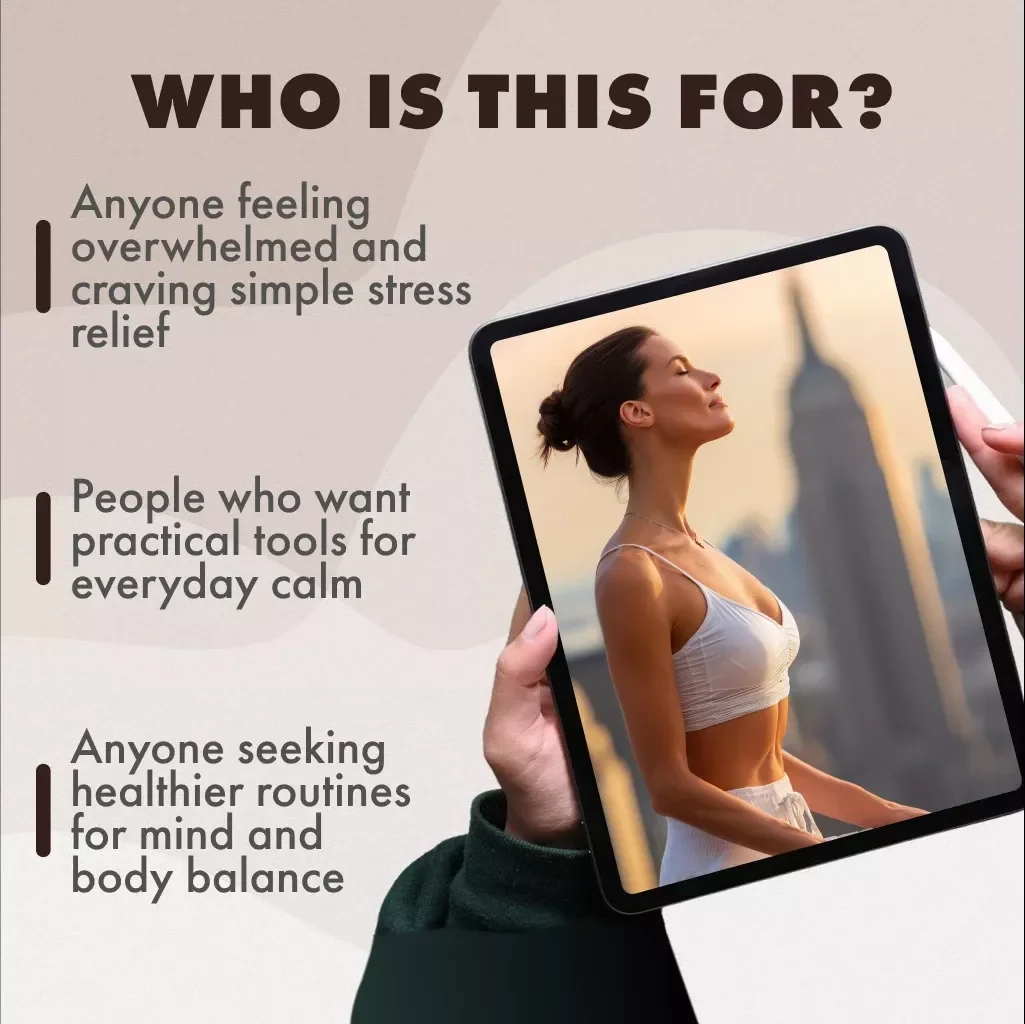 Breathe Easy and Unwind — Simple Stress Relief Exercises That Actually Work | Digital Guide for Relaxation, Mindfulness, and Everyday Calm