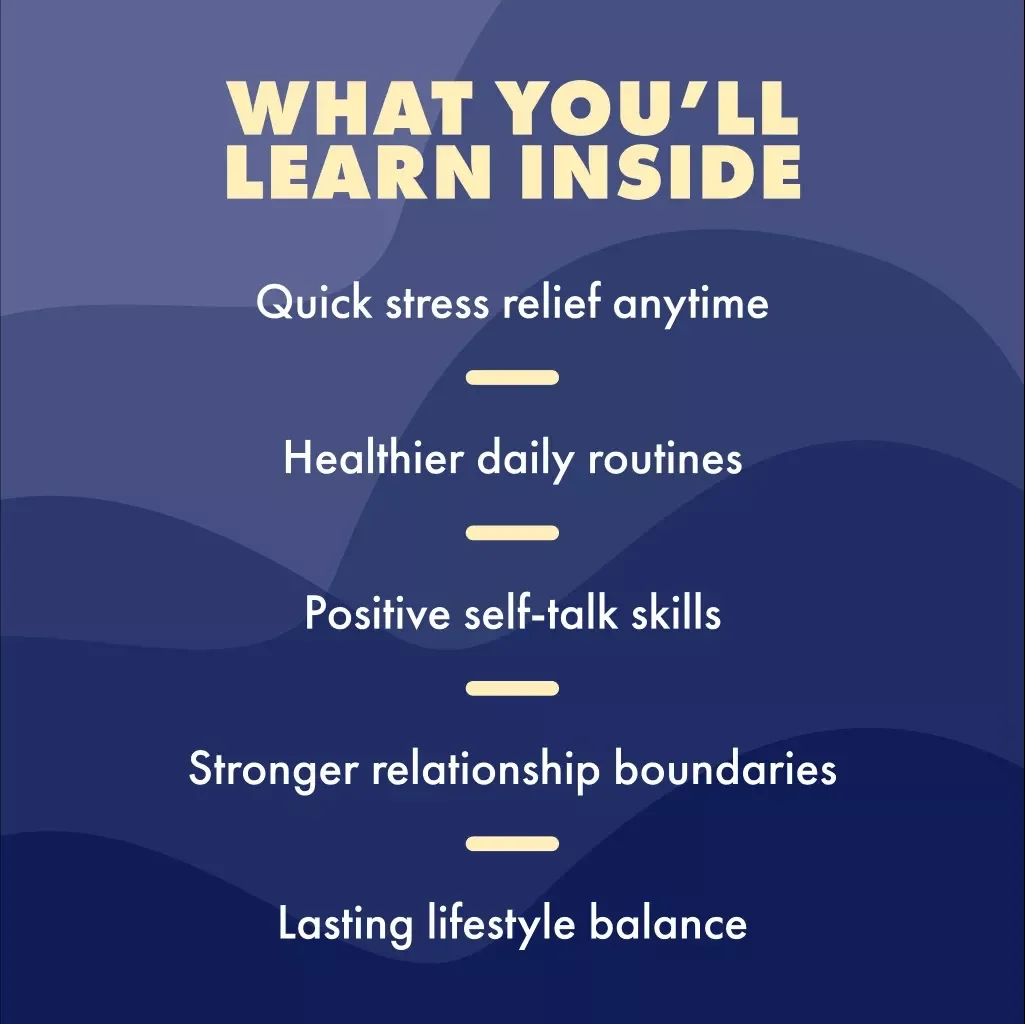 Calm & Confident: A Woman’s Guide to Relieving Stress and Restoring Balance | Stress Relief eBook, Women’s Self-Care Guide, Digital Download for Mindfulness & Balance