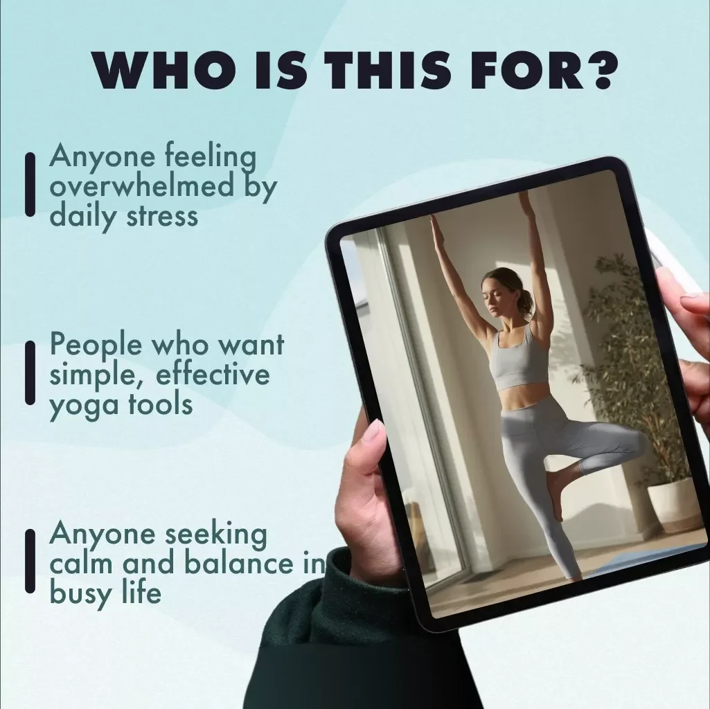 Breathe, Stretch, Release: Yoga for Stress-Free Living | Digital Guide to Yoga for Stress Management, Mindfulness & Wellness eBook