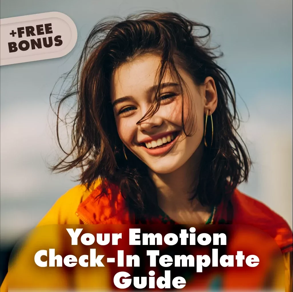 Feelings at a Glance: Your Emotion Check-In Template Guide | Digital Download eBook & Printable Checklist for Emotional Awareness