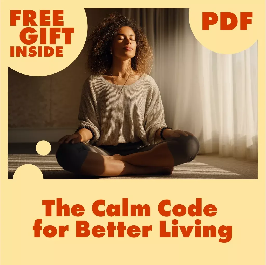 The Calm Code for Better Living | Stress Relief Vitamins Guide | Holistic Wellness eBook | Digital Download for Stress Management