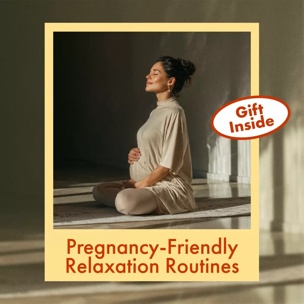 Pregnancy-Friendly Relaxation Routines | Relaxation Exercises for Pregnant Women | Digital Download eBook, Prenatal Yoga, Meditation & Stress Relief Guide