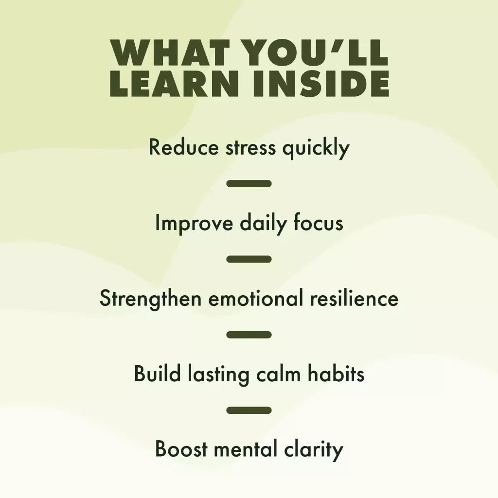 Mastering Mindfulness for a Calmer, Stronger You | Digital Guide | Mindfulness Techniques for Stress Management, Mental Clarity & Daily Balance