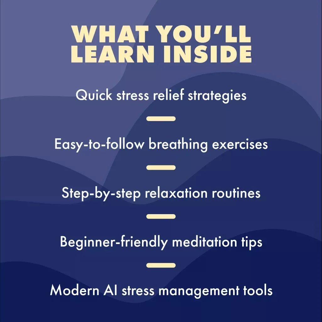 Ultimate Relaxation Methods for Stress and Anxiety eBook | Digital Download Guide for Mindfulness, Meditation, Breathing, Yoga & AI Stress Relief