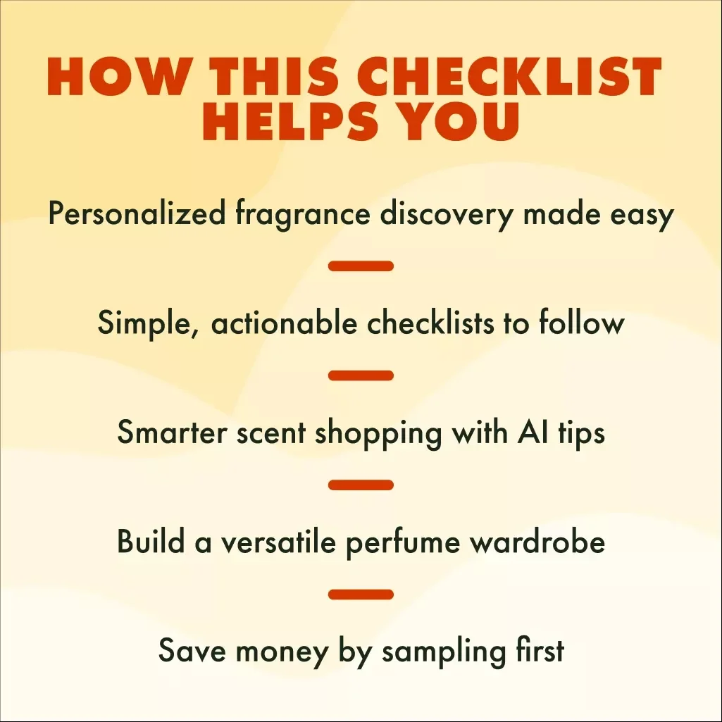 The AI Nose Knows: Your Scent-Sational Checklist for AI-Curated Fragrance Finds | Digital Download Guide for Perfume Lovers | AI-Curated Scent Recommendations eBook & Checklist
