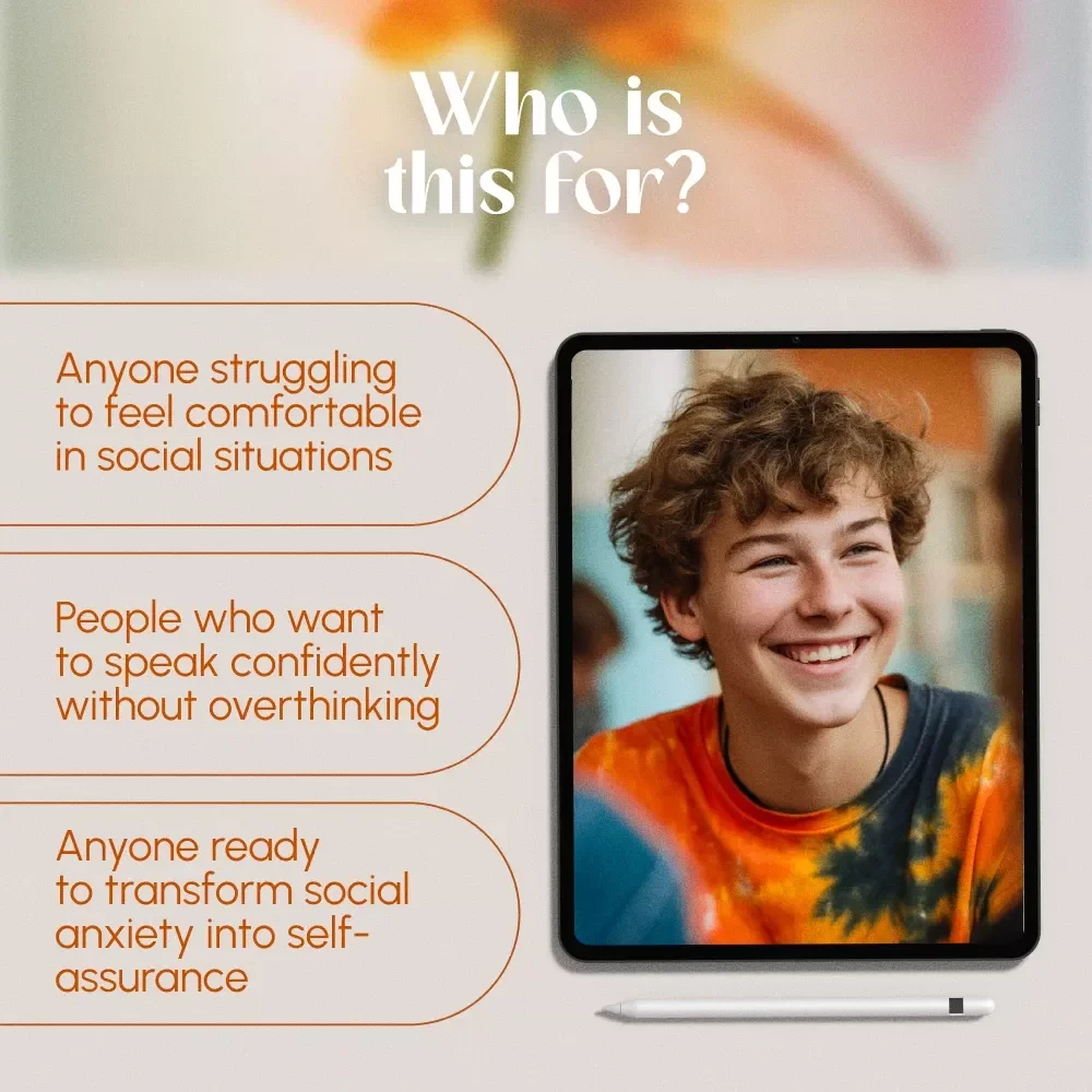 30 Days to Unshakable Social Confidence – 30 Day Social Confidence Challenge eBook for Overcoming Shyness, Boosting Conversations & Building Lasting Self-Assurance