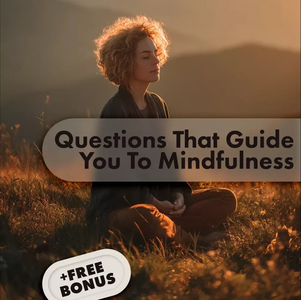 Unlock Your Mind’s Calm — Questions That Guide You to Mindfulness | Mindfulness eBook | Digital Download Guide & Checklist