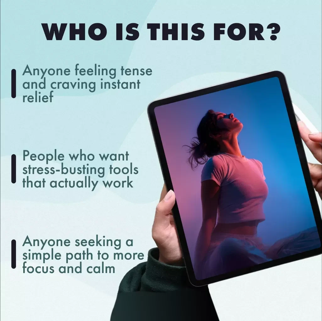 Feel Better Fast with This One Simple Move | Digital Guide for Stress Relief | 10-Second Tension Release Trick You Can Do Anywhere | Instant Calm eBook & Checklist
