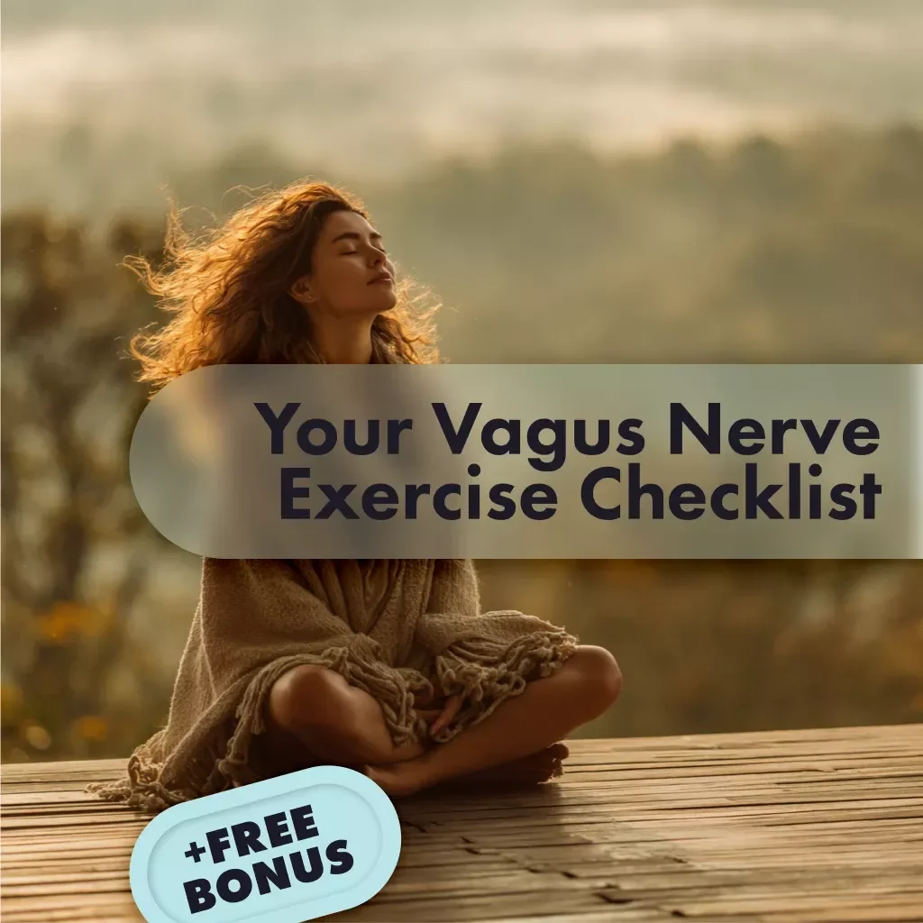 Breathe Your Way to Calm: Your Vagus Nerve Exercise Checklist | Printable Digital Download | Stress Relief Breathing Guide | Relaxation & Mindfulness