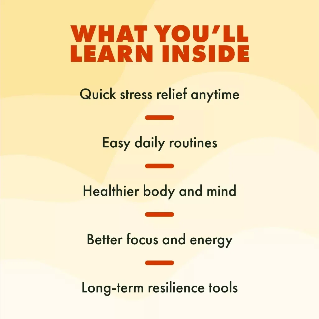 Calm Within Chaos: A Practical Guide to Relieving Stress in Daily Life | Stress Relief eBook | Digital Download Guide for How to Relieve Stress