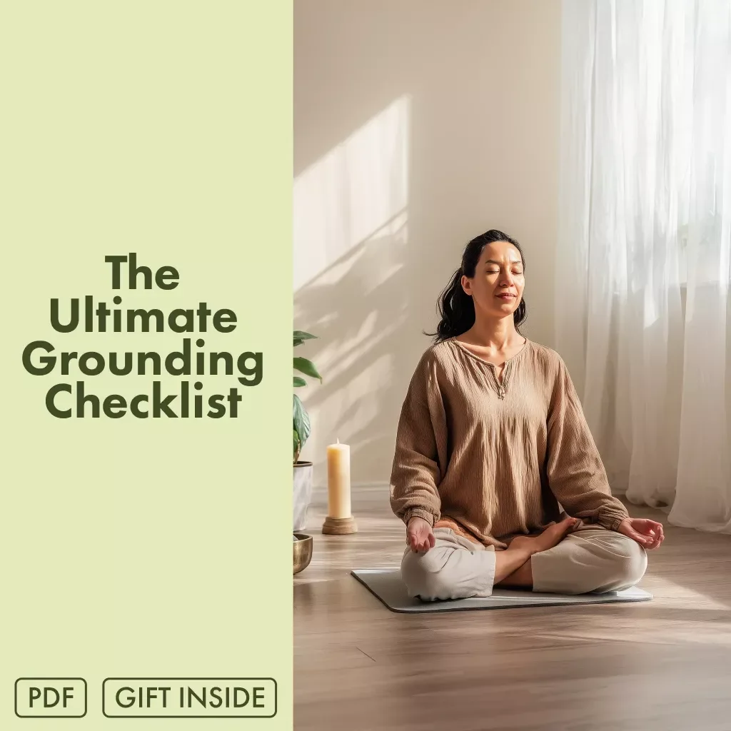 The Ultimate Grounding Checklist | Digital Download | Wellness Guide for Reconnect, Recharge & Rebalance | Benefits of Grounding