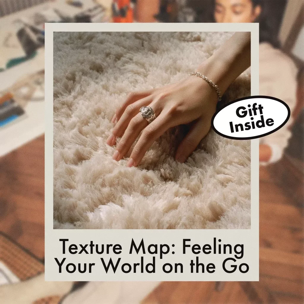 Texture Map: Feeling Your World on the Go | Guide for Stress Relief, Focus & Tactile Grounding | Digital Download eBook & Checklist