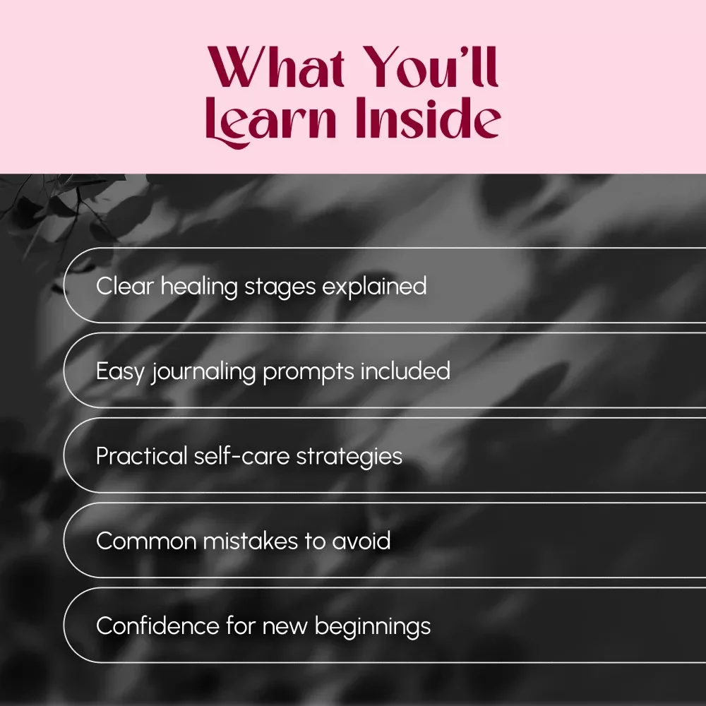 A Gentle Guide to Healing After Breakup | Self-Help eBook for Emotional Healing, Journaling, and Moving Forward