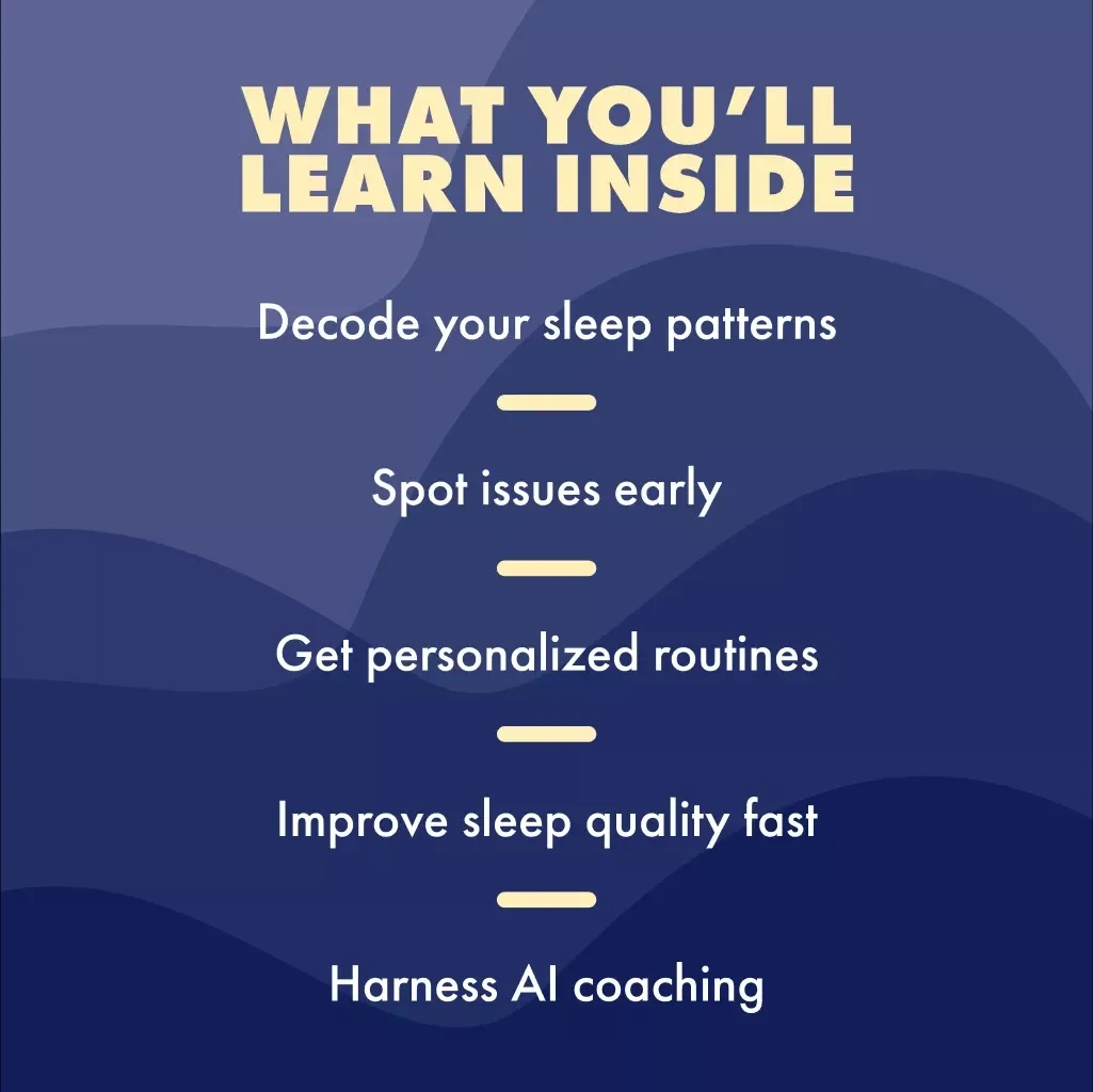 Sleep Smarter: Unlocking Rest with AI-Powered Sleep Analysis | Digital eBook for Better Sleep & Wellness | AI-Powered Sleep Pattern Analysis for Better Rest