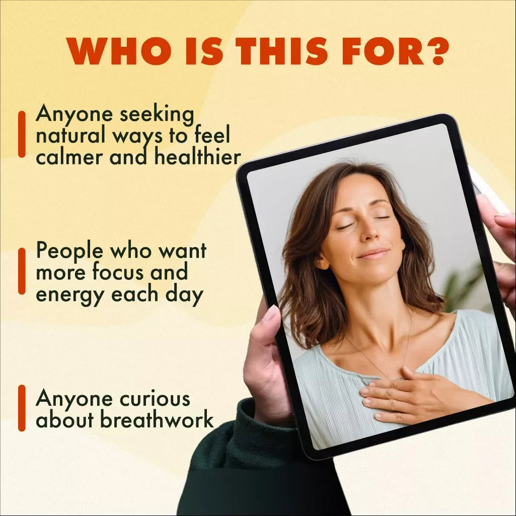 Your Breathwork Benefits Checklist | Digital Download eBook, Wellness Guide, Stress Relief, Meditation, Mindfulness, Relaxation Routine